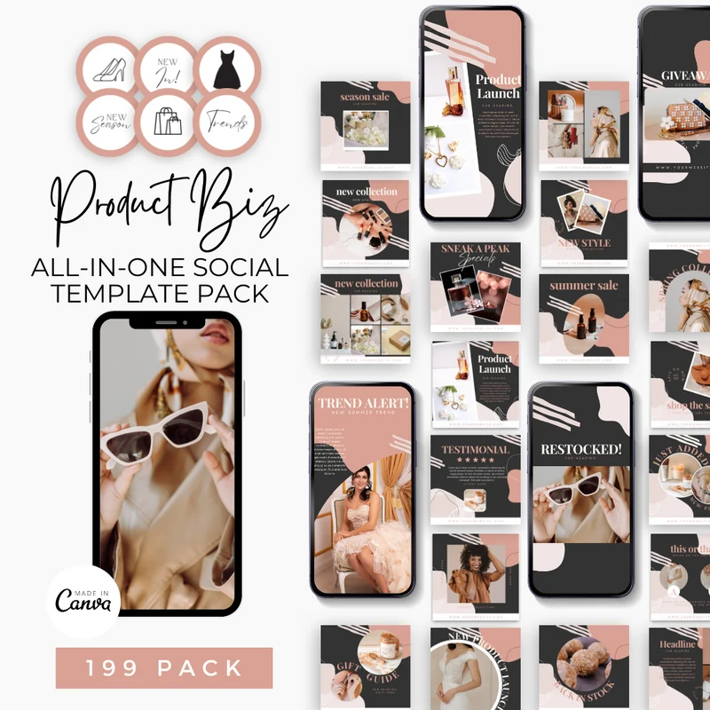 Product Social Media Post Kit