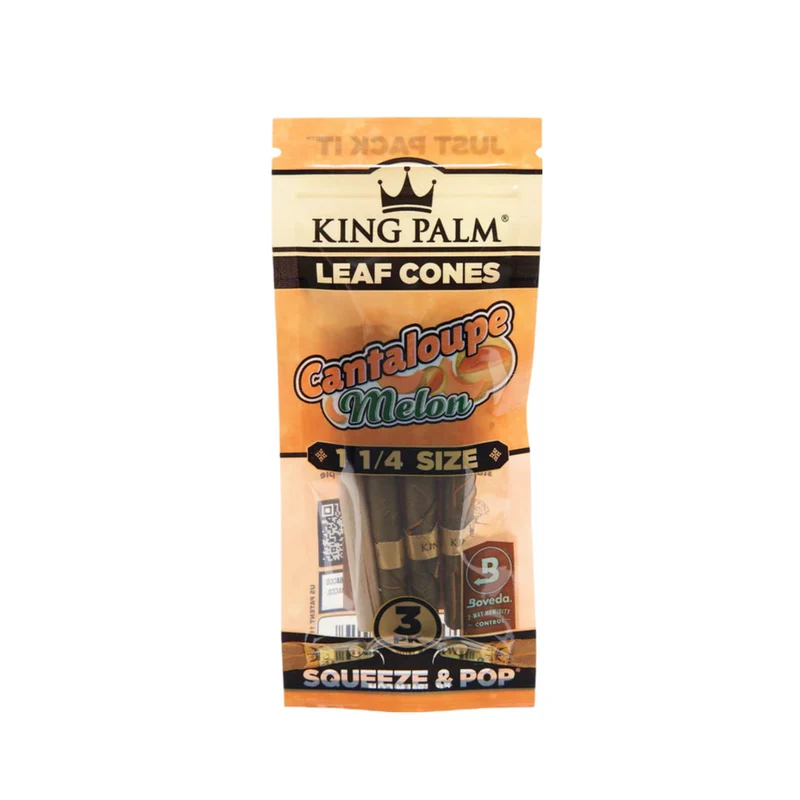 Conos King Palm 1 1/4 X3 unidades - Cantaloupe