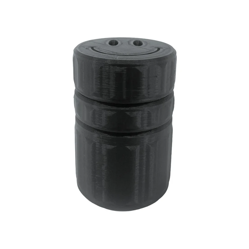 Grinder con Compartimento Happy Face 3D - Turbina