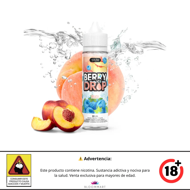 Berry Drop Ice · Base Libre 60 mL · STLTH