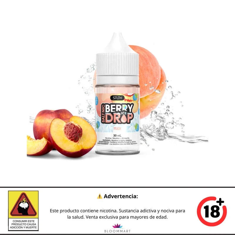 Berry Drop Ice · Sales de Nicotina 30 mL · STLTH