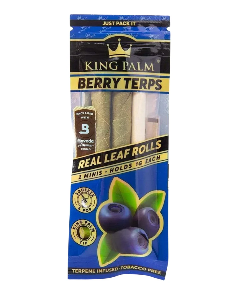 King Palm Berry Terps X2 unidades