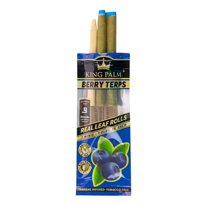 King Palm Berry Terps X2 unidades