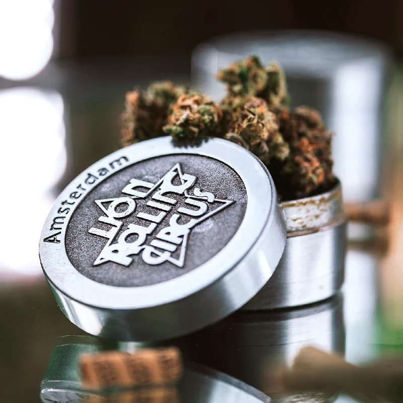 Grinder metálico de 3 piezas Lion Rolling Circus