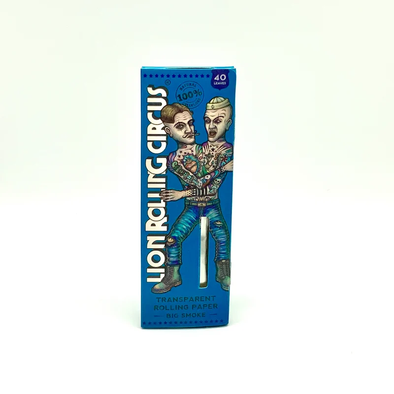 Papel Celulosa Transparente King Size - Lion Rolling Circus