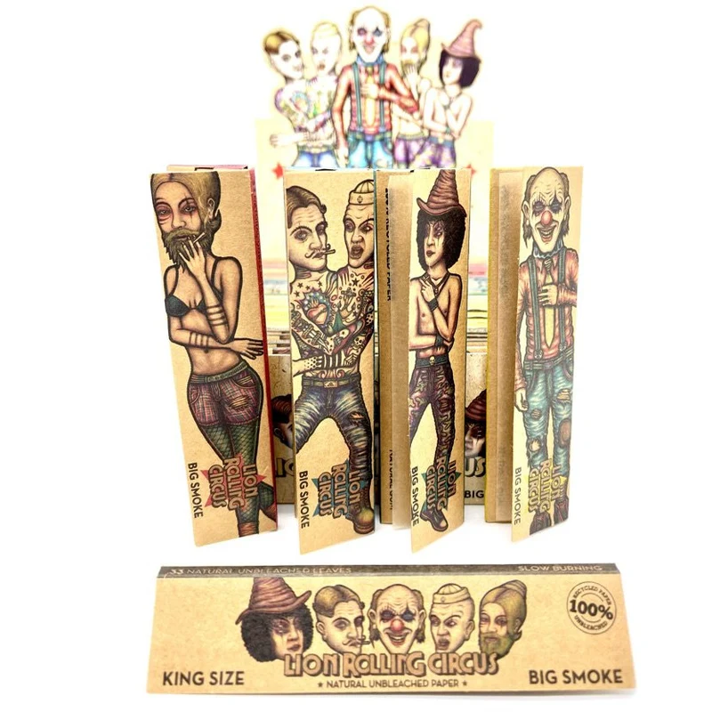 Papel Sin Blanquear Big Smoke - Lion Rolling Circus