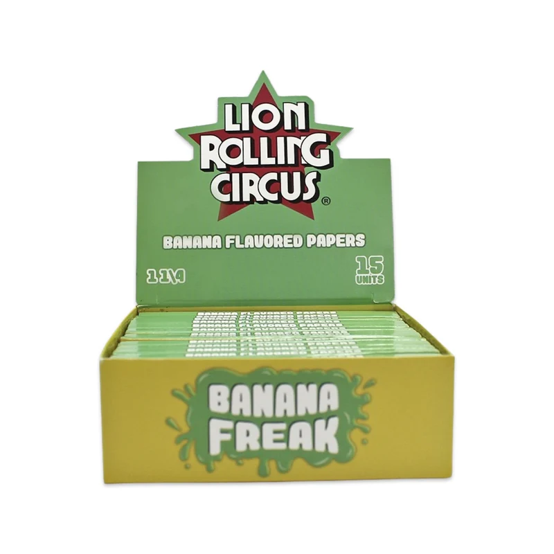 Papeles Saborizados Lion Rolling Circus 1¼