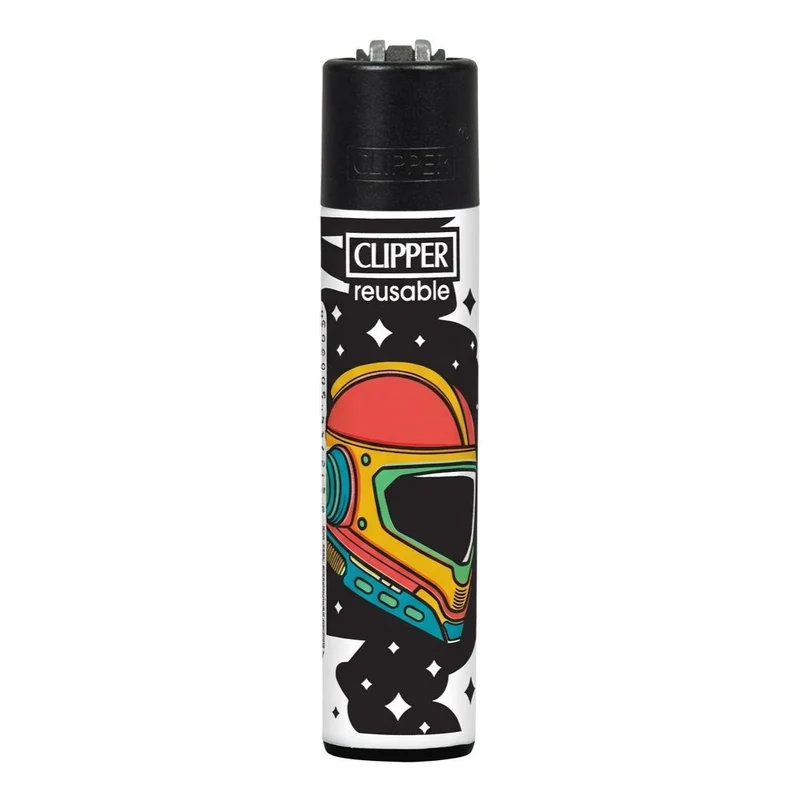 Encendedores Clipper Recargables – Space Helmets