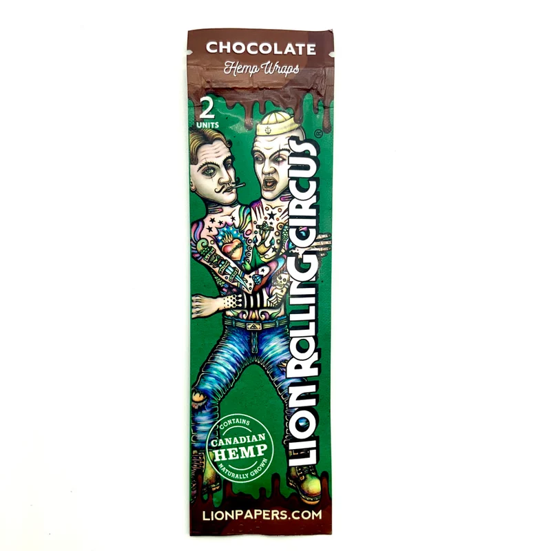 Hemp Wrap Chocolate - Lion Rolling Circus