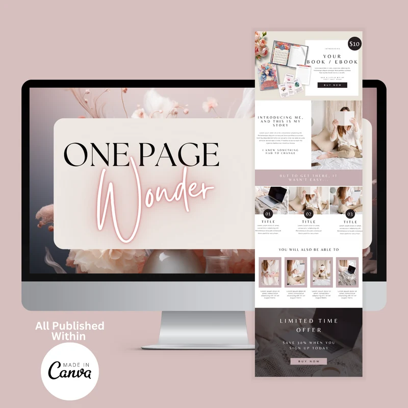 ONE PAGE WONDER BUNDLE
