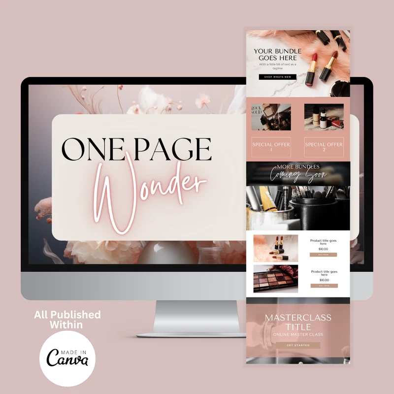 ONE PAGE WONDER BUNDLE