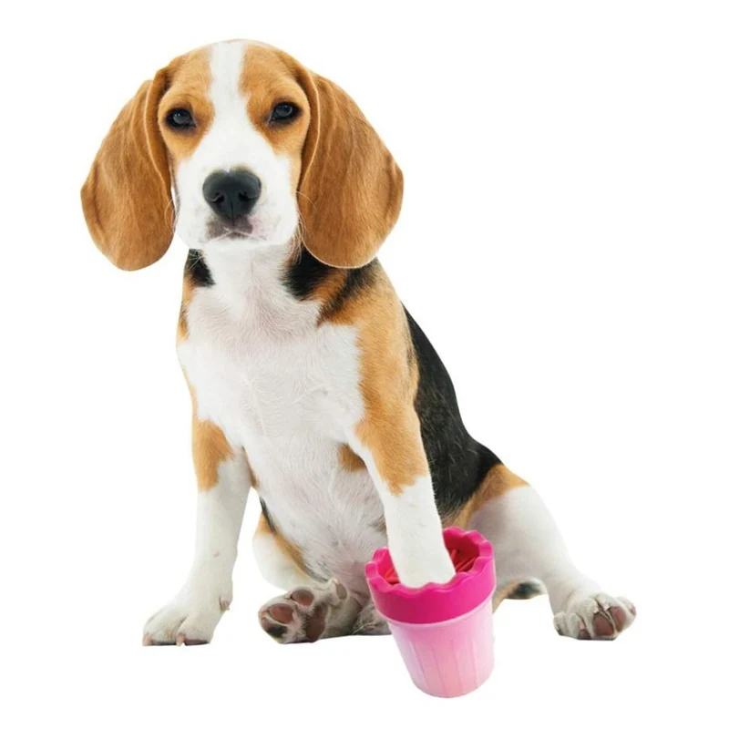 La Gotera Limpia Patitas Portátil Silicona Suave para Mascotas