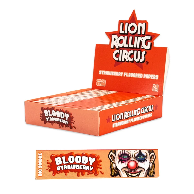 Papel Saborizado King Size - Lion Rolling Circus