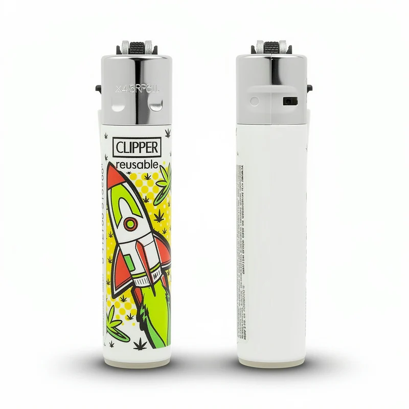 Encendedores Clipper Astro Weed - Edición Coleccionable