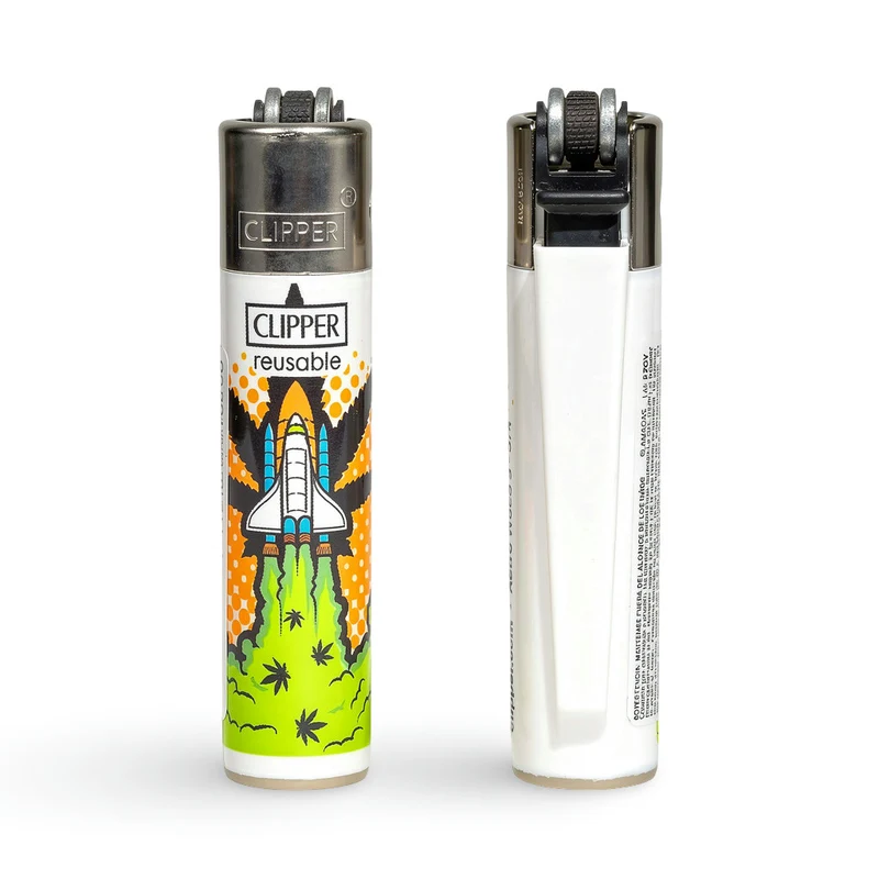 Encendedores Clipper Astro Weed - Edición Coleccionable