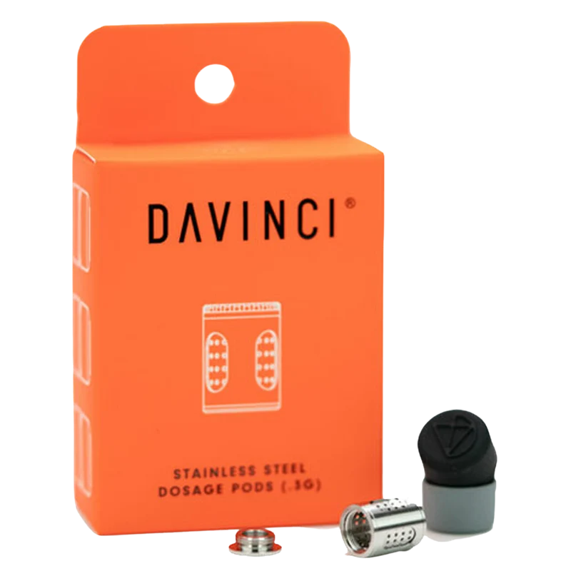 Pods dosificadores Davinci - Acero inoxidable