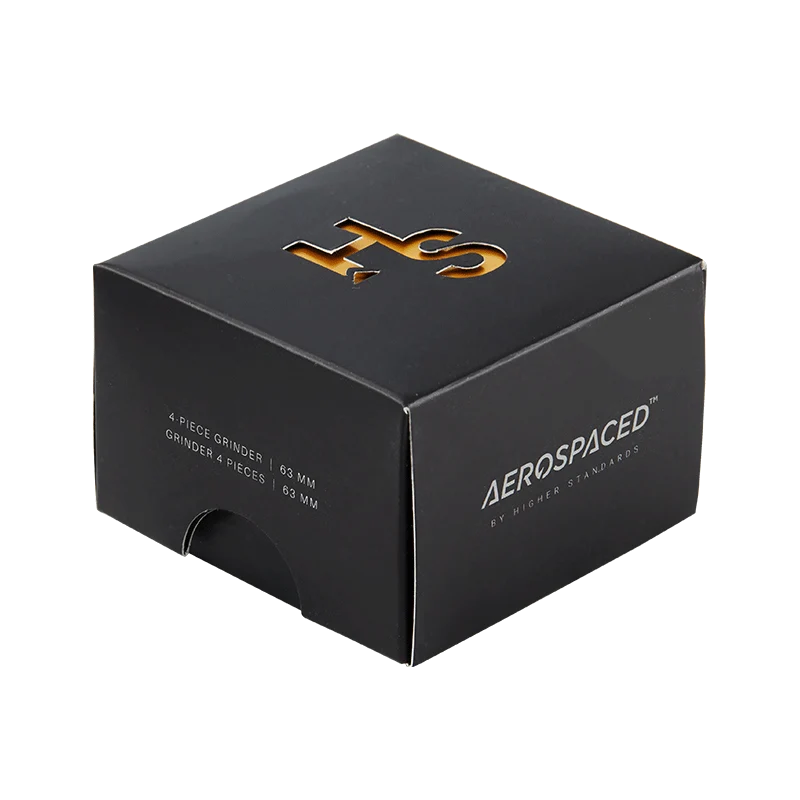 Grinder Aerospaced de aluminio 4 piezas - 63 mm