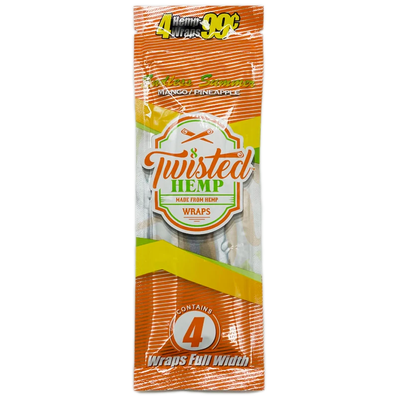 Hemp Wrap Mango/Pineapple - Twisted Hemp