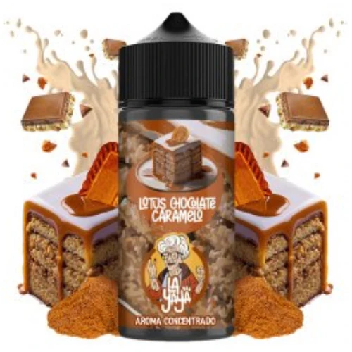 Lotus Chocolate y Caramelo 30ml (Longfill) (La Yaya)