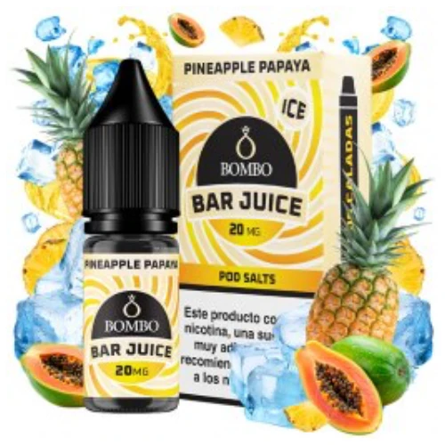 Pineapple Papaya Ice 10ml (Sales de nicotina) (Bar Juice by Bombo)