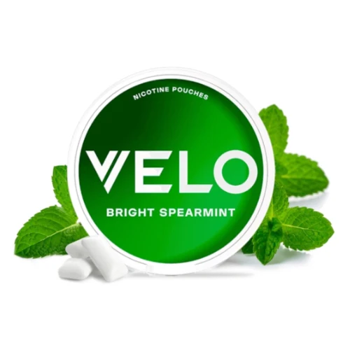 Bright Spearmint Bolsas de Nicotina (Velo)