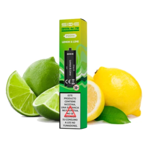 Crystal 4 in 1 Prefilled Pod Lemon & Lime (SKE)