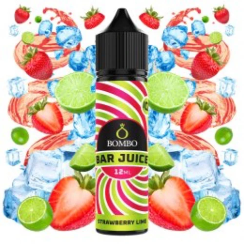 Strawberry Lime Ice 12ml (Longfill) (Bombo Bar Juice)
