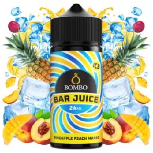 Pineapple Peach Mango Ice 24ml (Longfill) (Bombo Bar Juice)