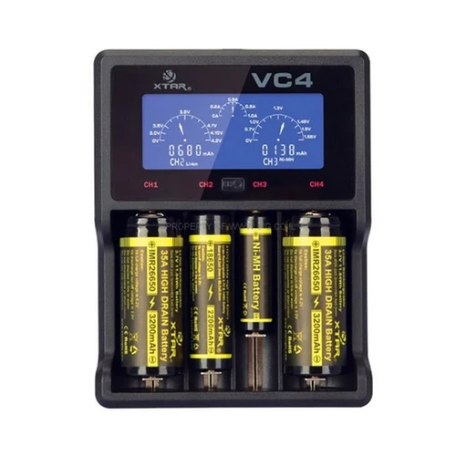 Cargador Universal XTAR VC4