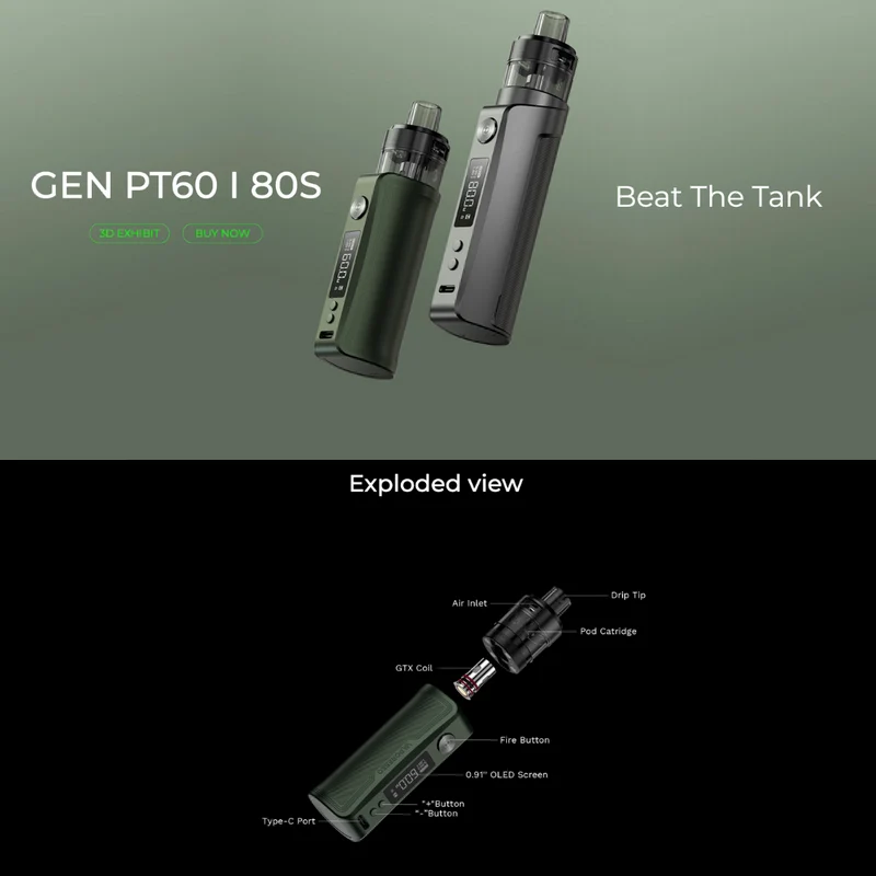 Vaporesso Gen PT80s Vape Kit