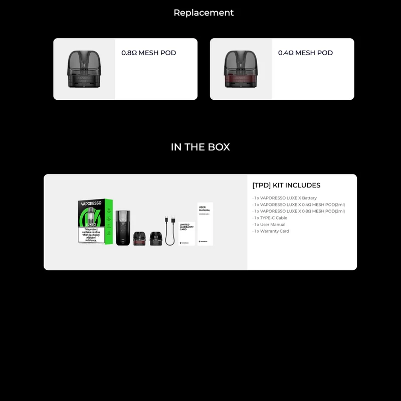 Vaporesso Luxe X Pod Vape Kit