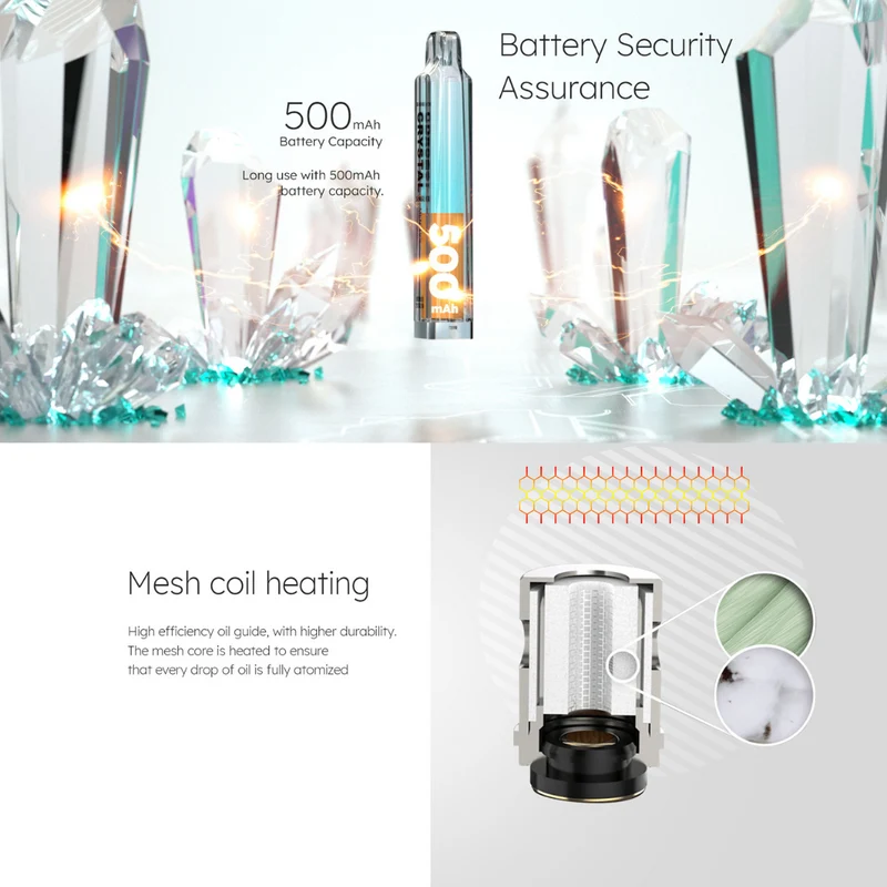 Crystal Bar 600 Disposable Vape