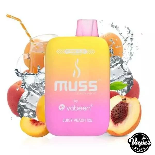 Muss Cyber Flex 25000 Puffs Juicy Peach Ice 0% Nic.