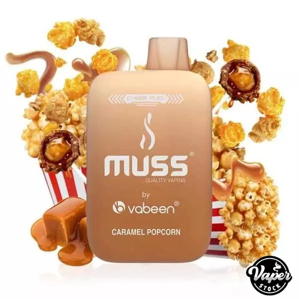 Muss Cyber Flex 25000 Puffs Caramel Popcorn 0% Nic.