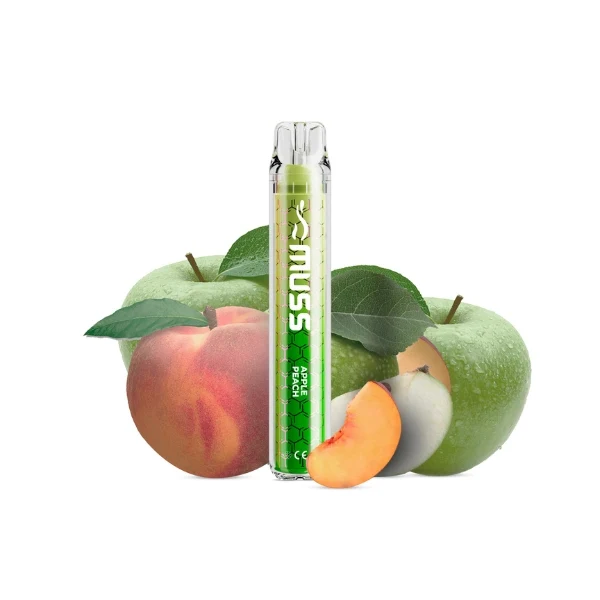 Muss Crystal 800 Puffs Apple Peach
