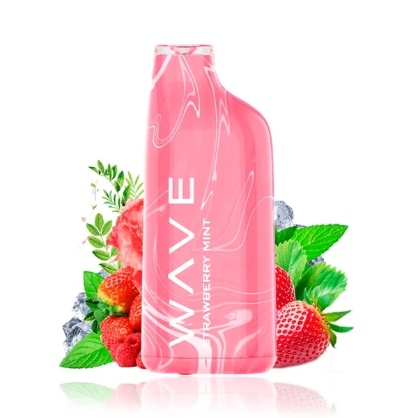 Bud Wave Vaper 800 Puffs Strawberry Mint