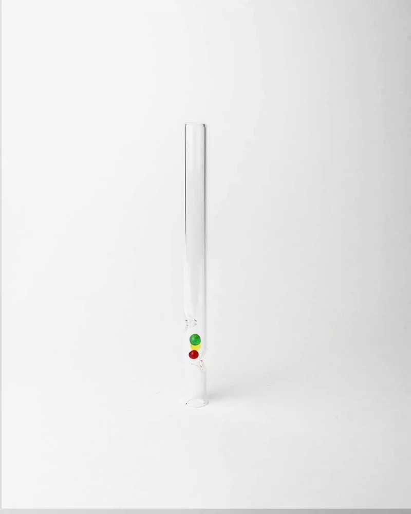 Pipe de dégustation en verre