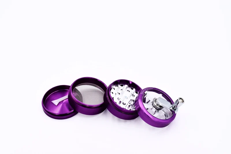 Sharpstone Clear Top 63mm Crank Herb Grinder