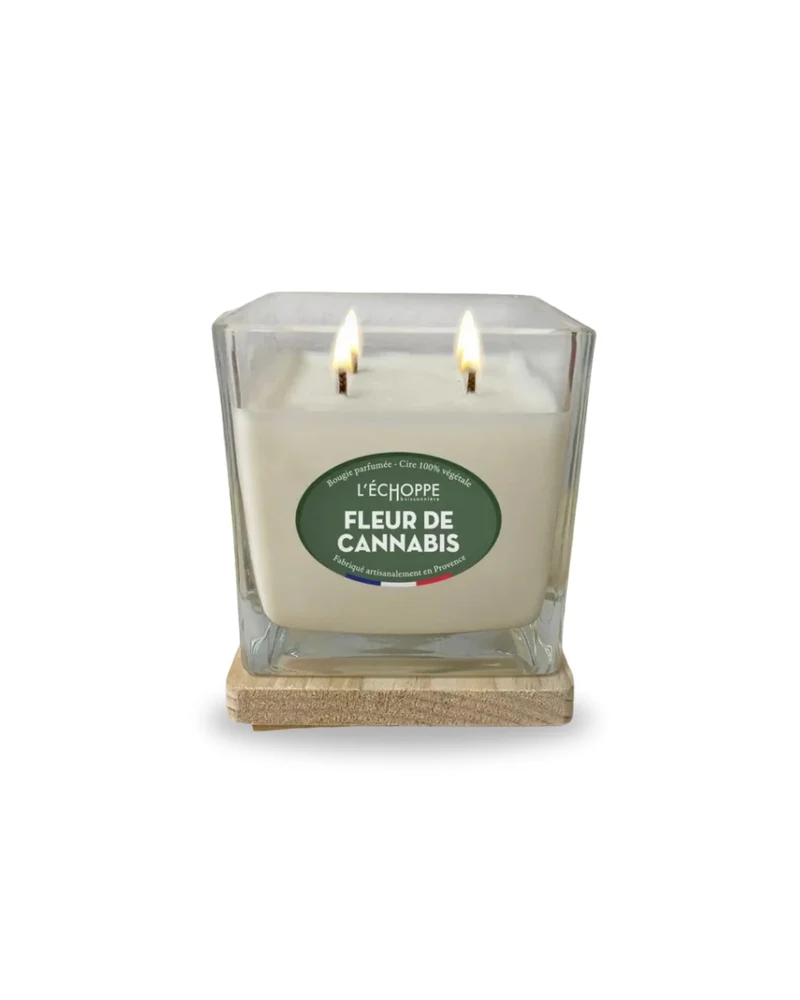Fleur de Cannabis - Bougie parfumée 400g