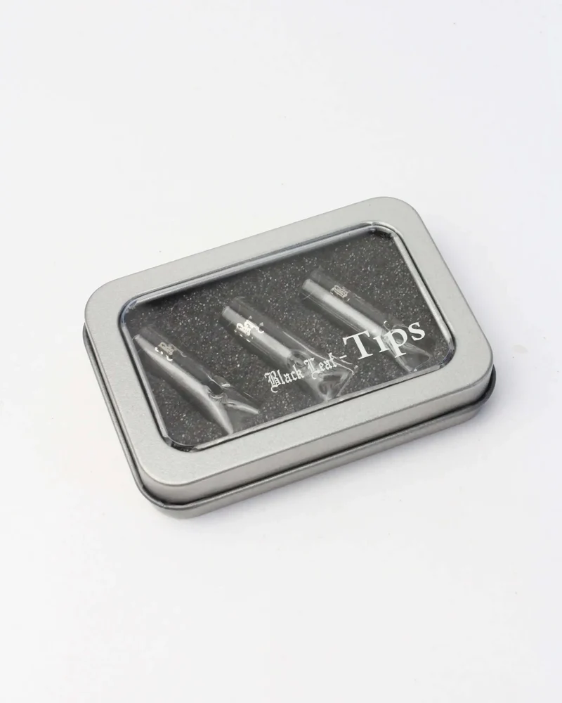 Boite de filtres en verre 7 mm x 3 - Black Leaf