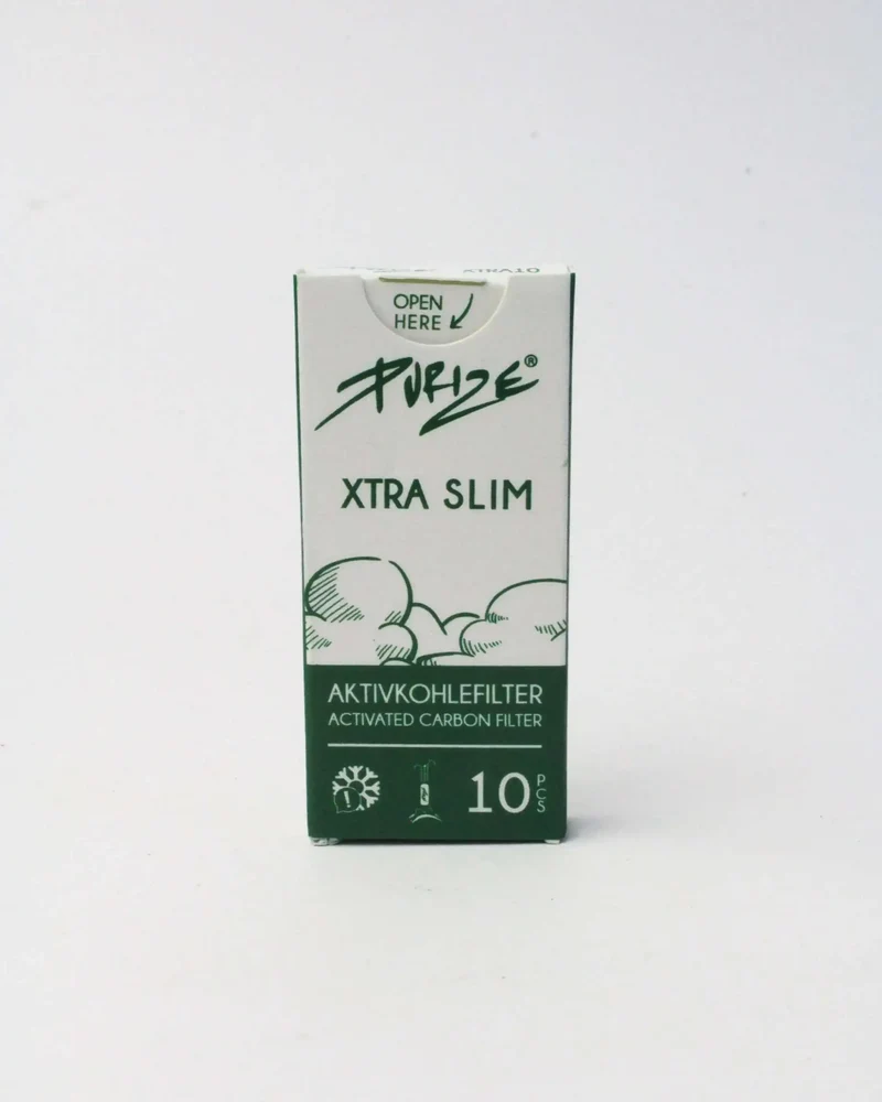 Filtres au charbon actif Purize - Xtra Slim - Boite de 10