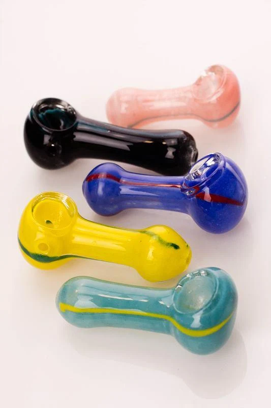 3" Soft glass 4305 hand pipe pack (10 ea / pack)