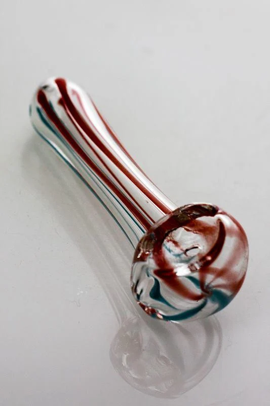 3" Soft glass 4304 hand pipe pack (10 ea / pack)