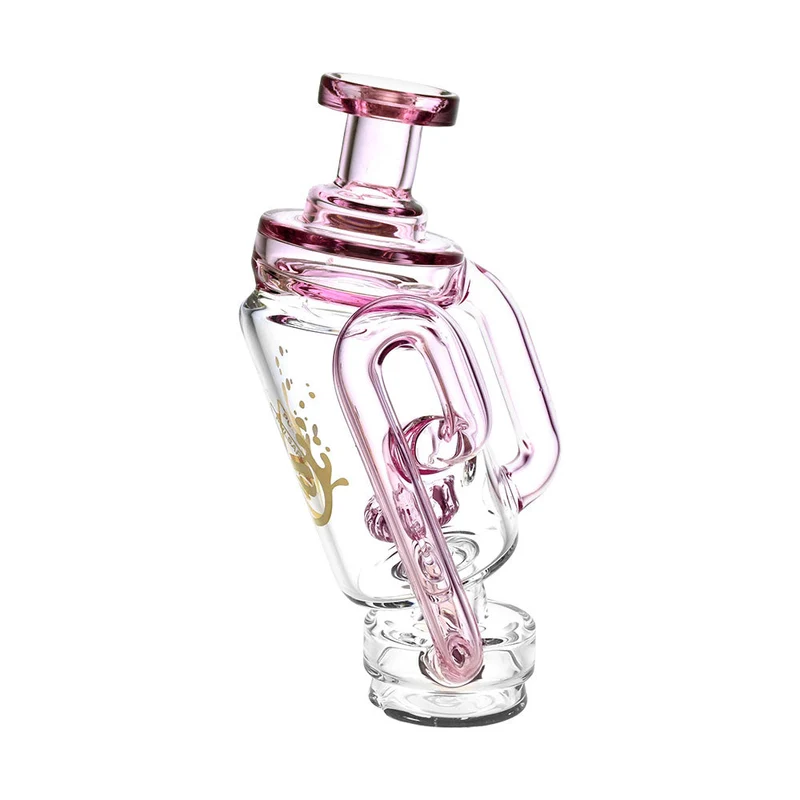 Pulsar Upright Recycler — Vidrio para Puffco Peak con Recirculación