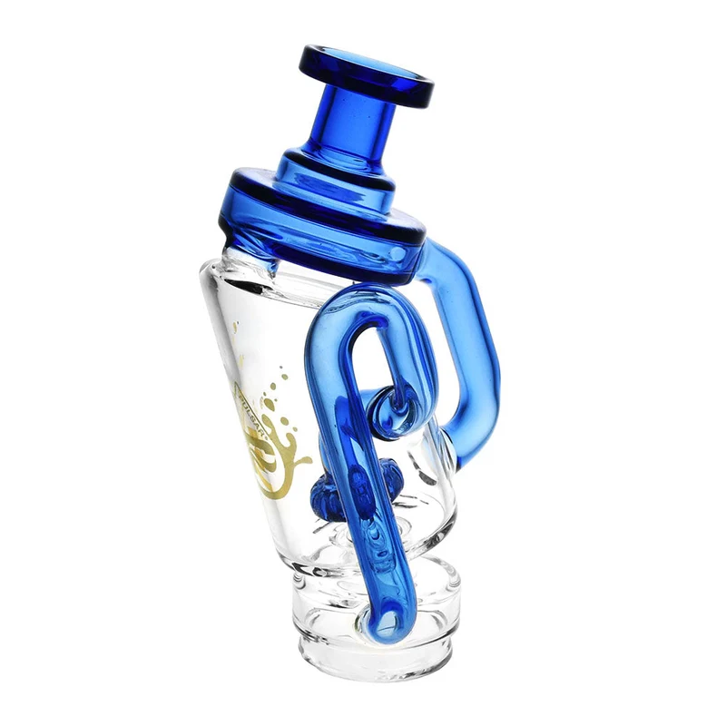 Pulsar Upright Recycler — Vidrio para Puffco Peak con Recirculación