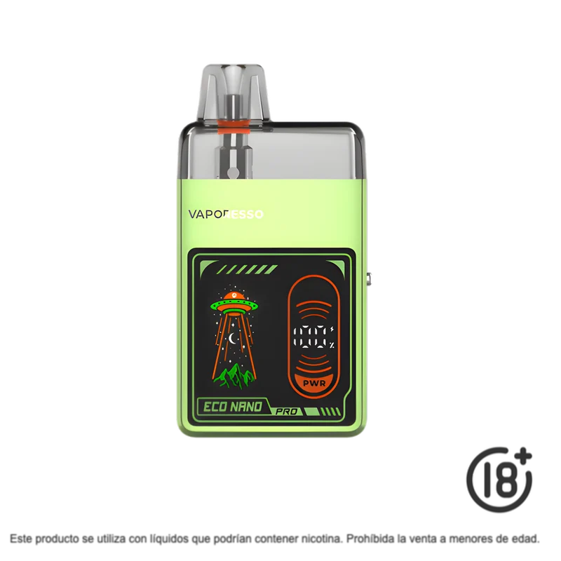 Vaporesso ECO Nano Pro — Pod Vape Recargable con Pantalla Dinámica