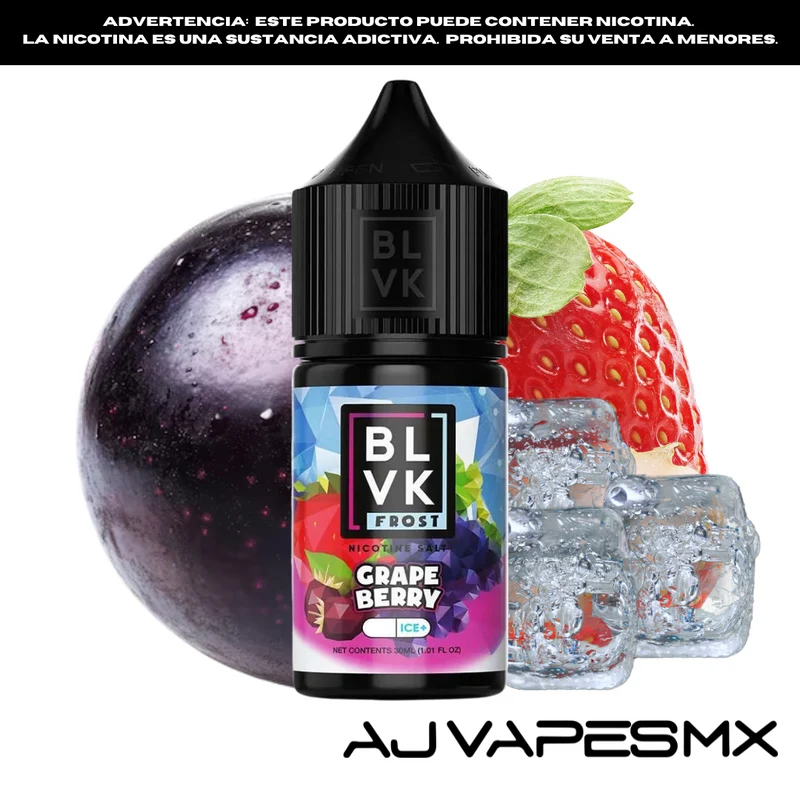 Grape Berry Frost 30ml NicSalt | BLVK FROST SERIES