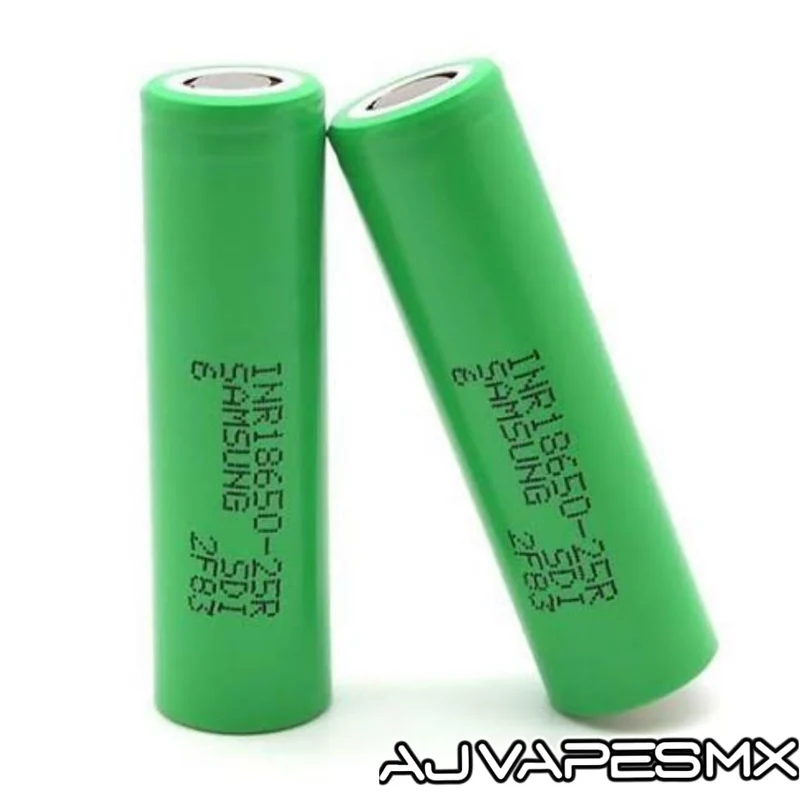 Batería 25R 2,500mAh 18650 (1pz)| SAMSUNG