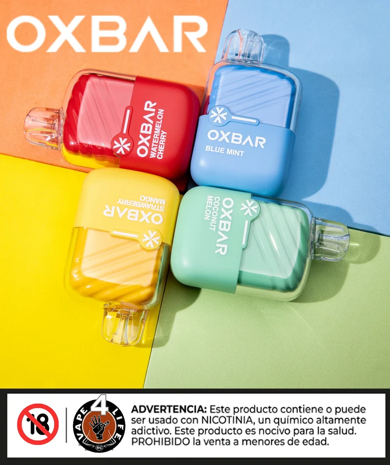 OXBAR MINI 2.2k puffs 5% nic.