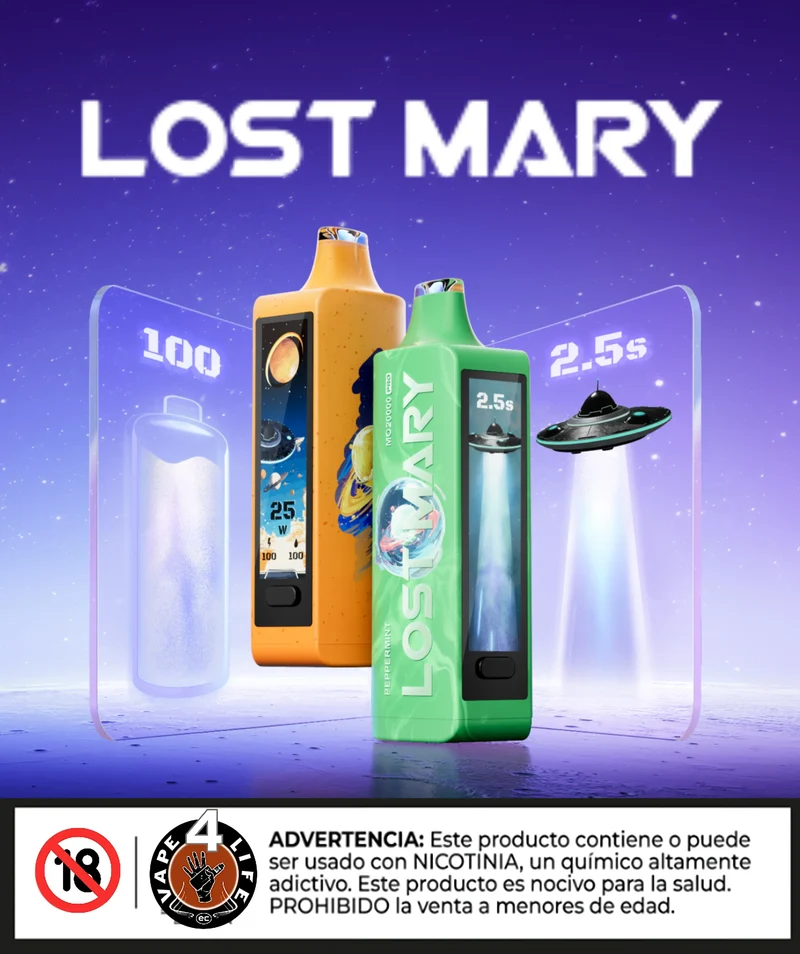 LOST MARY MO20000 PRO 20k puffs 5% nic.
